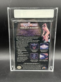 WWF WrestleMania Challenge Hulk Hogan Nintendo NES VGA 75+ EX+/NM -NON WATA/CGC