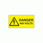 Electrical Danger Voltage Stickers 240v 110v //230v 415v Sign 50 x 50 mm