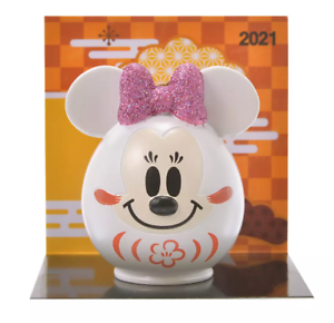 Disney Minnie Mascot Daruma ETO Disney 2021 Japan NEW Disney Store 