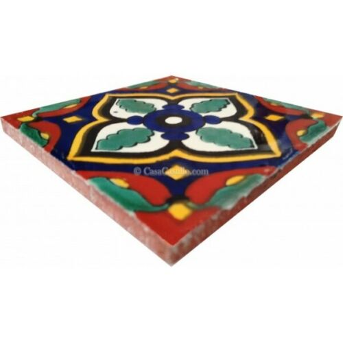 Mexican Talavera Ceramic Tiles Handpainted Condal 10 sq/ft  4¼ x 4¼" or 6x6" 