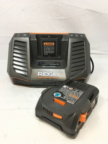 R684 RIDGID AC848695 18V Lithium-Ion 2.0 Ah Battery Pack and Charger Kit 