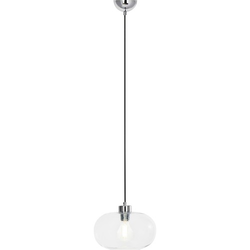 Pendel Hänge Leuchte Decken Lampe Licht SANDNESS chrom transparent dimmbar NEU