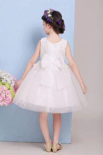 Eleanor Baby Girl Formal Dress Christening Wedding Party Gown Bridesmaid 0-8 YRS
