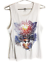 Details about   New Route 66 Juniors Sleeveless Tropical Graphic Printed Muscle Tank Top White 