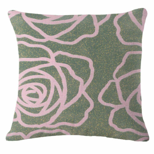 18/'/' Vigne Sofa Pillow Case Cotton Linen Fashion Throw Cushion Cover Home Decor
