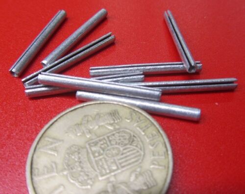 Zinc Plate Steel Slotted Roll Spring Pin 250 pcs 3//32/" Dia x 1/" Length