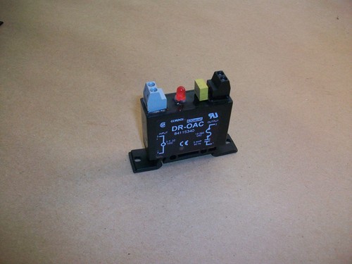 Gordos Crouzet Relay DR-OAC 3.7-32VDC INPUT 12-280VAC OUTPUT @ 5AMPS