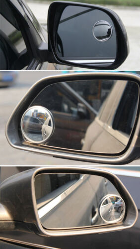 2 X Blind Spot 2/" miroir avec adhésif Ajustement Facile Large Angle de vue de BN UK-Auto 1020