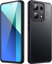 Matt Hülle + 2x Hartglas für Xiaomi Redmi Note 13 /Pro /Plus 5G Durchscheinende