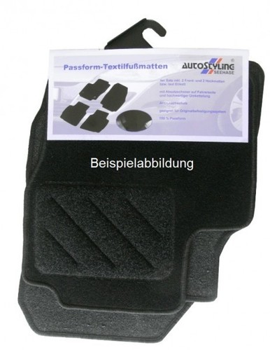 Nadelfilz-Fußmatten für Porsche 911 Bj.1965 bis Bj.1974
