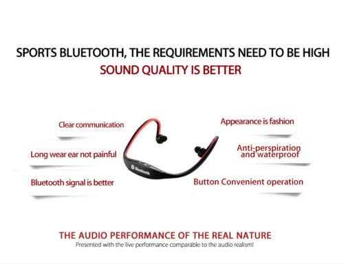 Auriculares Audífonos Auriculares Bluetooth Inalámbrico Sweatproof para iPhone Samsung
