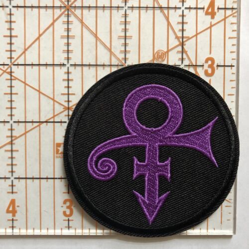 SHIPS FREE Prince Symbol Patch Paisley Park AFKAP Purple Rain Iron-On Sew-On 
