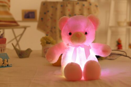 Teddybär Kreative Light Up Led Kuscheltier Plüschtier Buntes leuchtendes Geschen 