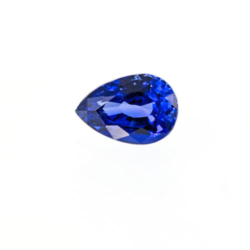5x3-20x15 Lab Created Synthetic Light Blue Sapphire Color Pear Loose Stones