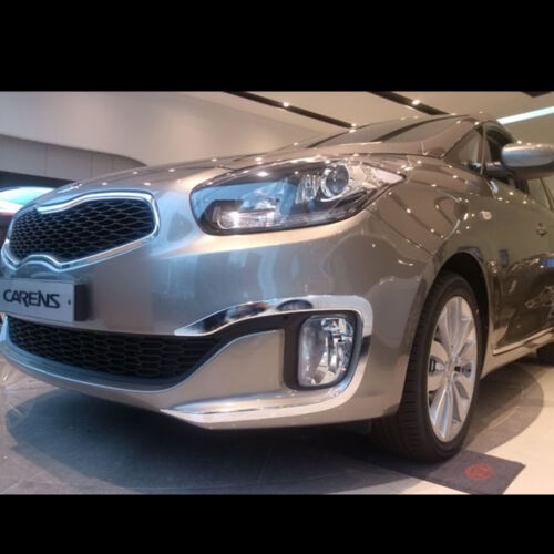 Chrome Fog lamp rear reflector molding for Kia All new Carens Rondo 2013~2016+