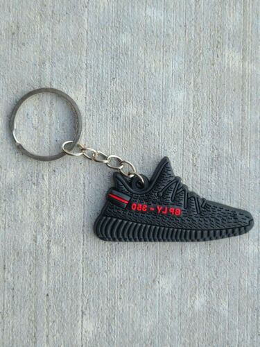 NEW USA Premium Yeezy-350 V2 Sneaker Shoe Keychains 2D Flat
