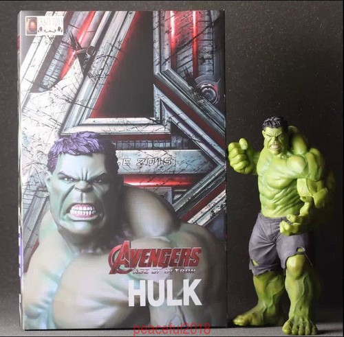 Rara Marvel Los Vengadores Regalo la Era de Ultron Hulk Figura estatua de acción de Hot Toys 10/"