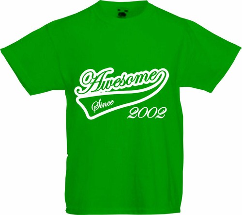 2020 cadeau Qualité Premium Impressionnant depuis 2002-18th Anniversaire T-Shirt