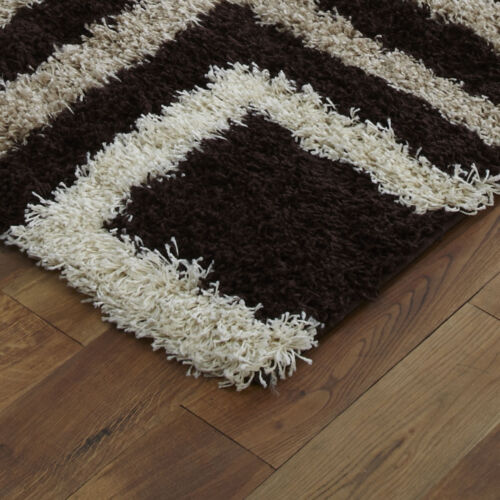 NEW 5CM THICK BLUE RED GREY BEIGE RUG DESIGN SHAGGY QUALITY COSY SHAGGY RUG SALE