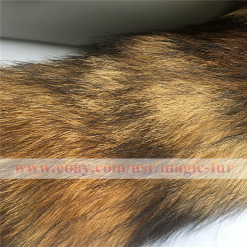 10pcs Natural Real Red Fox Tail Fur Keyring Bag Charm Cosplay Pendant Bag Tag