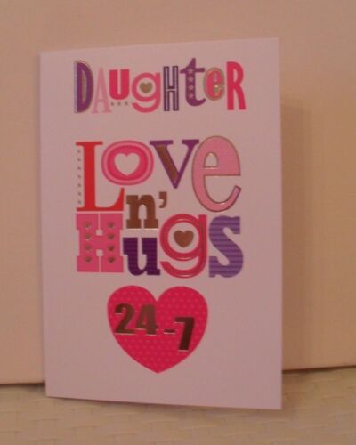 DAUGHTER  BIRTHDAY CARD