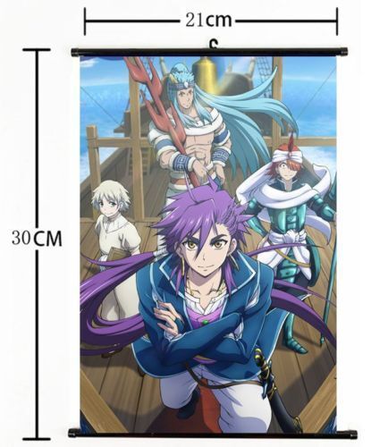 Hot Anime Magi The Adventures of Sinbad Wall Scroll Poster cosplay 709 