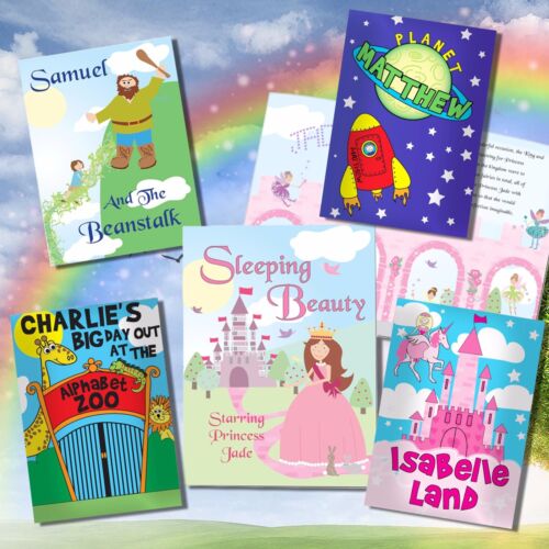Kids Stories Birthday Gifts Fairy Tales Personalised Children/'s Story Books