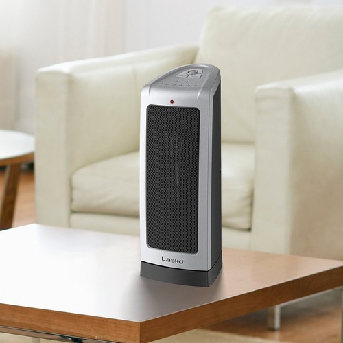 Lasko 5309 Portable Electric 1500W Room Oscillating Ceramic Tower Space Heater
