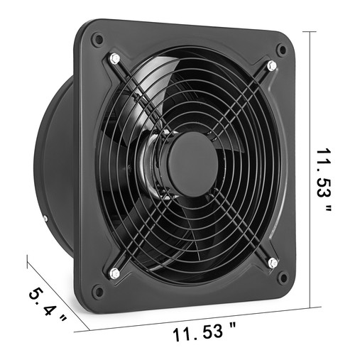150W 12/'/' Industrial Ventilation Air Blower Extractor Reliable 2800RPM Low Noise