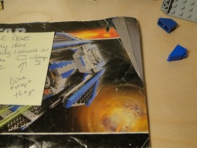 LEGO Star Wars: Tie Interceptor (6206) Incomplete Used Read