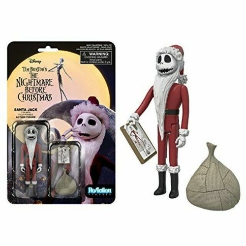 Funko Reaction The Nightmare Before Christmas Santa Jack Skellington Toy 7724