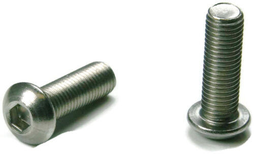 Button Head Socket Cap Screw Stainless Steel Screws UNC 1//4-20 x 3//8 Qty 100