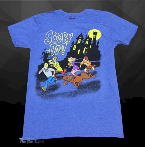 Nouveau Scooby Doo Van Cast cartoon maison hantée Vintage T-shirt Homme