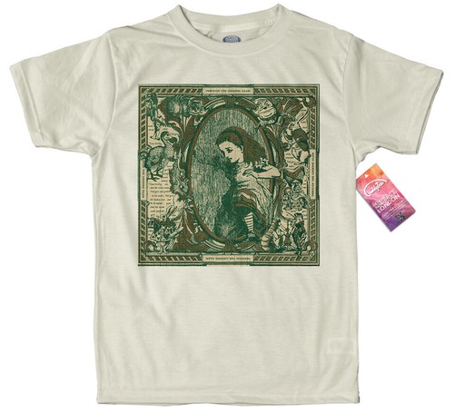 Alice Through the Looking Glass T shirt Acid tabs artwork #lsd #wonderland