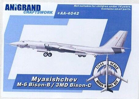 Anigrand Models 1//144 MYASISHCHEV M-6 BISON-B 3MD BISON BISON C Russian Bomber