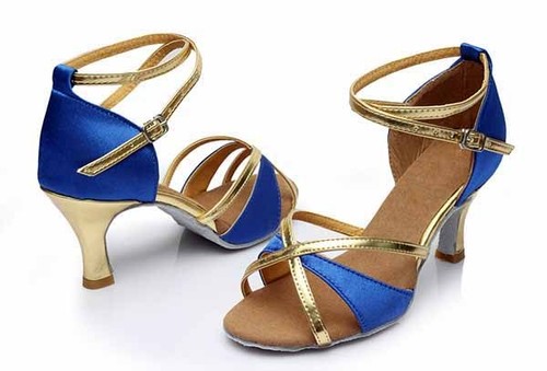 Women/'s Girl/'s lady/'s Ballroom Latin Tango Dance Shoes heeled Salsa Dancing shoe
