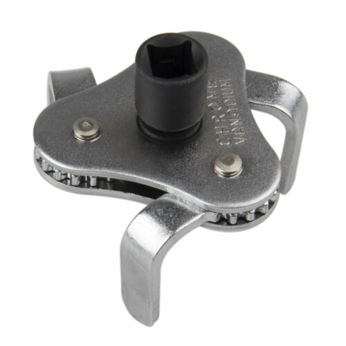 Universal Car Tool Two Way Oil Filter Wrench Full Adjustable With 3 Jaw Remover 