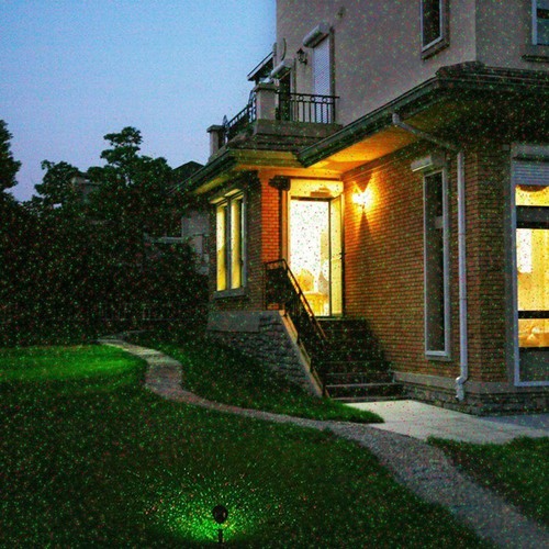 R/&G Mossa LED Illuminazione Lucciola Laser Lampada Proiettore Impermeabile IP65