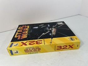 Star Wars Arcade Sega 32X CIB Complete Game Box Manual Tray +Reg Card