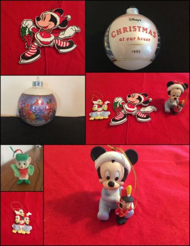 Details about  &nbsp;1980s, 1990s Vintage Disney Character Christmas Holiday Ornaments, Your Choice