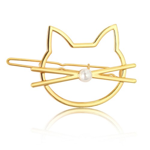 Hohl Katze Haarspange Haarspangen Mädchen schöne HaarschmuckDDE