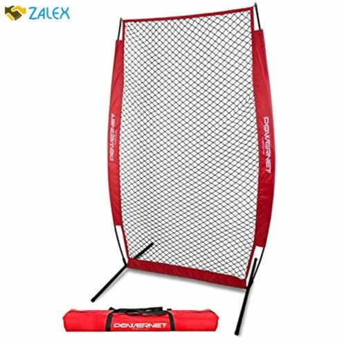 PowerNet I-Screen with Frame and Carry Bag Portable Baseball Pitcher Protection