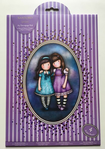 Gorjuss di Santoro Gorjuss una festa di raccolta-A4 DECOUPAGE Pack-sventate