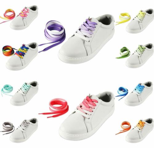 Rainbow Multi-Colour Shoe Laces Sneakers Trainers Boots Replacement Shoelaces 