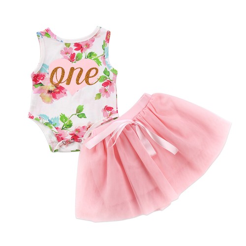 1st Birthday Outfits for Baby Girl Princess First Birthday Outfit One Year Old