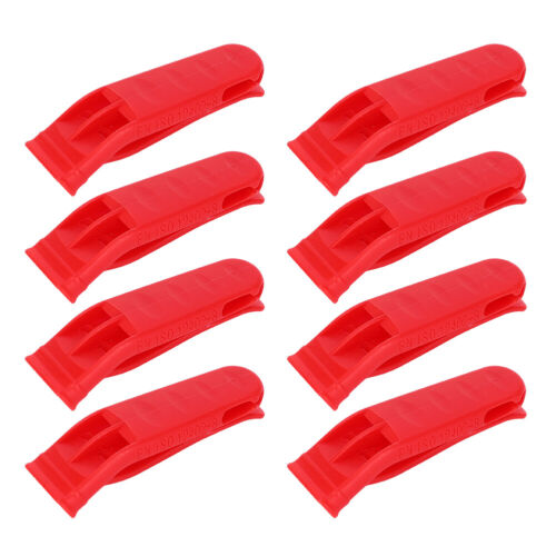 8PCS Emergency Whistle Outdoor Survival Long Distance Emergency High Pitch