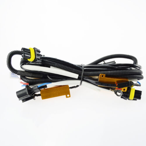 HID Bi-Xenon Anti-Flicker Load Resistor Relay Harness H4 9003 9004 9007 H13 9008