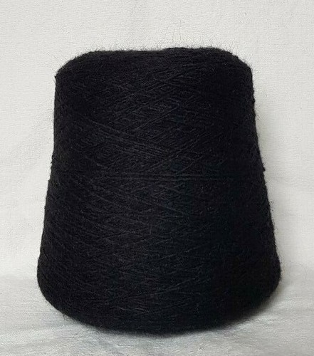 Alpaka Wolle • SCHWARZ • NM 7 • Strickwolle Alpaca Handstrick Garn Kone Harlem