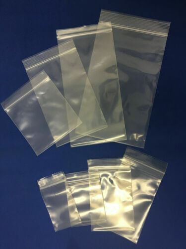 2mil Reclosable Ziplock Poly Zipper Bags 13X18 13X15 12X15 10X13 9X12 8X10 5X8 7
