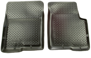 Husky Liners Front Black Floor Liners For 1995-2004 Toyota Tacoma 